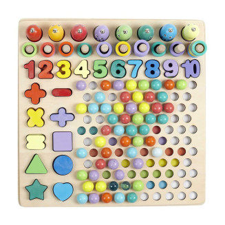 Jeu Montessori Pluridisciplinaire Maths et Fomes