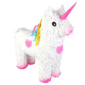 Pinata Forme Licorne à Garnir H48cm