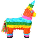 Pinata Forme Lama Multicolore à Garnir H54cm