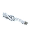 Câble Plat Lightning Charge Rapide Longueur 1m Blanc