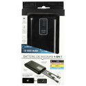 Batterie de Secours Externe 10000mAh 4-en-1