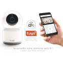 Caméra de Surveillance Full HD Détection et Suivi Intelligent + Vision Nocturne avec Application Mobile
