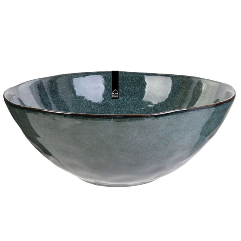 Saladier Ø38cm en Grés du Temps Bleu