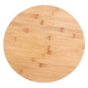Plateau Tournant Rond Ø35cm en Bambou