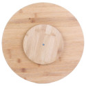 Plateau Tournant Rond Ø35cm en Bambou