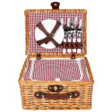Panier de Pique-Nique Complet Pour 4 Couverts