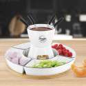 Service à Fondue à la Bougie pour 4 Personnes