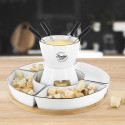 Service à Fondue à la Bougie pour 4 Personnes