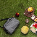 Lunch Bag Isotherme avec Pochette et Sangle de Transport