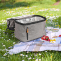 Lunch Bag Isotherme 2 Compartiments et Sangle de Transport
