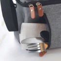 Lunch Bag Isotherme 2 Compartiments et Sangle de Transport