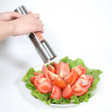 Moulin à Poivre et Sel 2 en 1 en Inox et Plastique