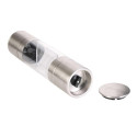 Moulin à Poivre et Sel 2 en 1 en Inox et Plastique