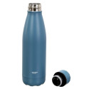 Bouteille de Transport Isotherme 50cl Bleu Mat