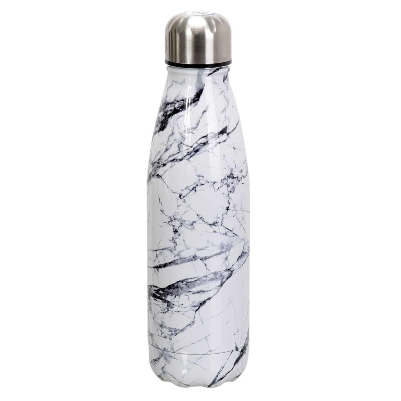 Bouteille de Transport Isotherme 50cl Effet Marbre