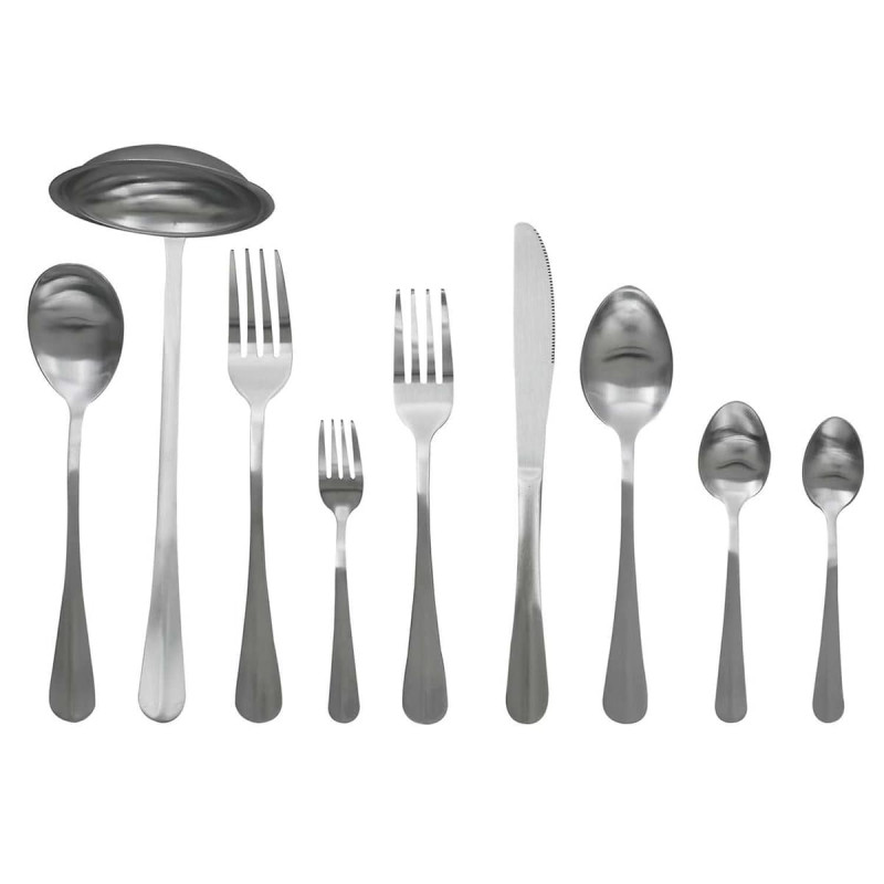 Ménagère 39 Pièces en Inox Argenté Ménagère 39 Pièces en Inox Argenté