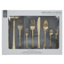 Ménagère 39 Pièces en Inox Doré