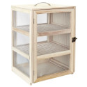 Boîte Garde-Manger en Bois et Grillage Fin