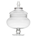 Bonbonnière sur Pied en Verre Ø20cm