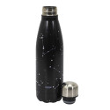 Coffret Bouteille Isotherme 50cl Motif Constellation + Pochon + Mousqueton