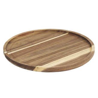 Sous-assiette Ø32cm en Acacia Massif