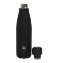 Bouteille Isotherme 50cl Noir Mat + Couteau Multifonction