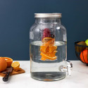 Distributeur à Boisson en Verre 5,5L avec Infuseur et Robinet