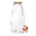Distributeur Boisson avec Robinet 3,8 L - Fontaine à Eau et Cocktail - Bol à Punch - Fontaine pour Limonades - Bonbonne - Bocal