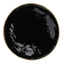 Lot de 4 Sous-Assiette Ø35cm en Manguier Naturel et Noir