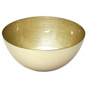 Saladier en Verre Doré Ø28cm