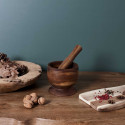 Mortier de Cuisine Ø12cm avec Pilon en Acacia Massif