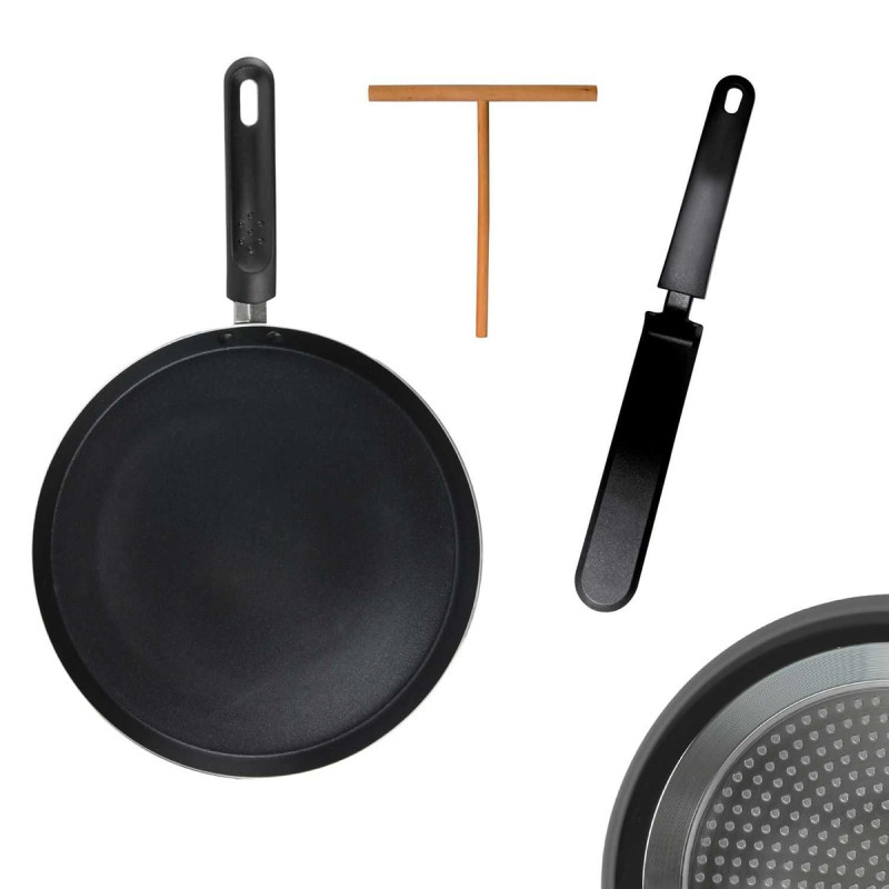 Crêpière Ø28cm Tous Feux avec Ustensiles