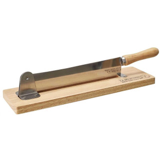 Trancheuse à Pain en Bois et Lame Inox
