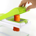 Mandoline Multifonction 5 en 1 avec 7 Accessoires