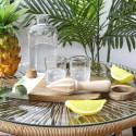 Coffret Rhumerie avec 1 Carafe 6 verres et Presse-Agrumes