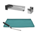 Coffret Pâtisserie Spécial Bûche avec Moule et Plaque à Génoise