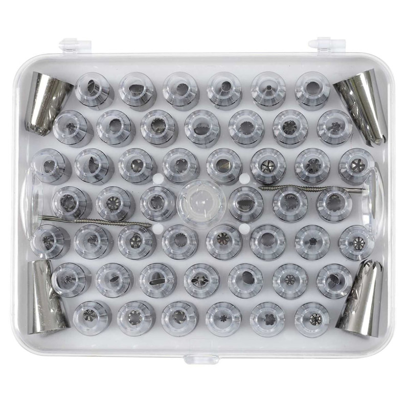 Boîte à Douilles et Accessoires de Décoration Pour Pâtisseries