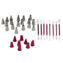 Mallette d'Accessoires à Pâtisserie de 45 Pièces