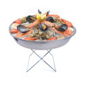 Plateau avec Support et Couteau à Huîtres Pour Fruits de Mer