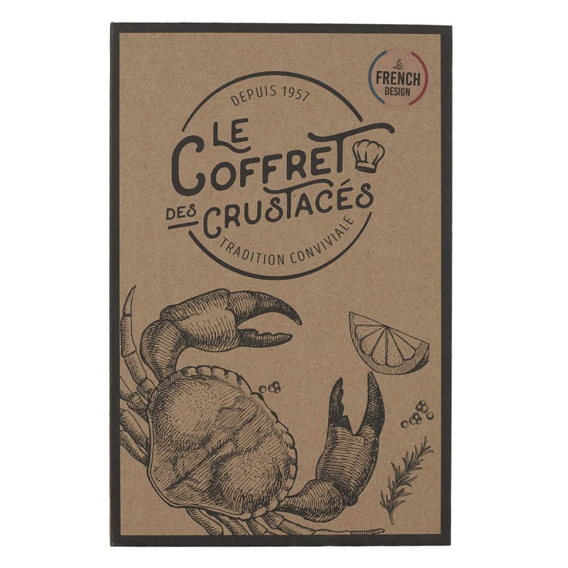 Coffret en Bois Spécial Crustacés