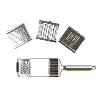 Râpe à Légumes avec 3 Lames interchangeables