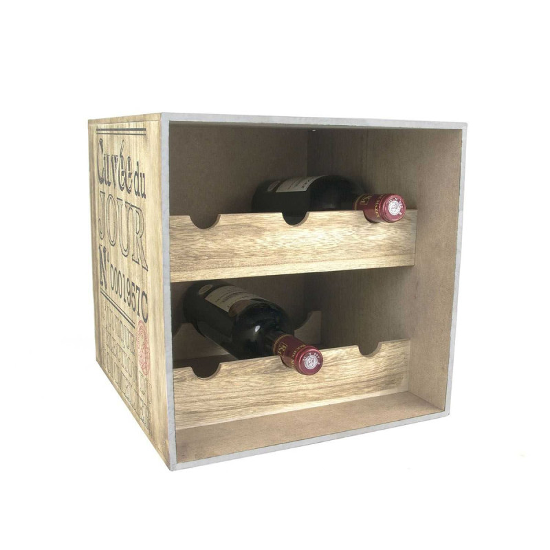 Cave à Vin en Bois 6 Bouteilles Cave à Vin en Bois 6 Bouteilles