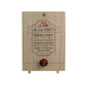 Distributeur de Vin en Bois 3L ou 5L avec Poche