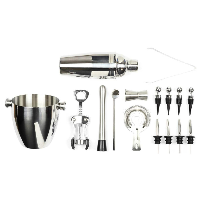 Set à Cocktail avec 16 Accessoires