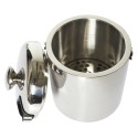 Seau à Glace en Métal avec Couvercle et Pince