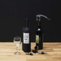 Coffret Forme Bouteille de Vin 5 Accessoires "Meilleur Papa"
