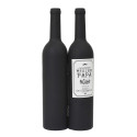 Coffret Forme Bouteille de Vin 5 Accessoires "Meilleur Papa"