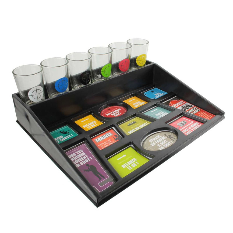 Jeu à Boire "Tueur à Gages" avec 6 Verres