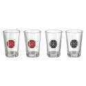 Jeu à Boire Fléchettes avec 4 Verres