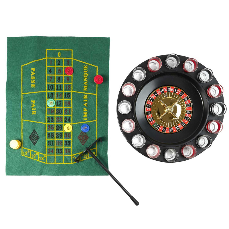 Jeu à Boire Roulette de Casino